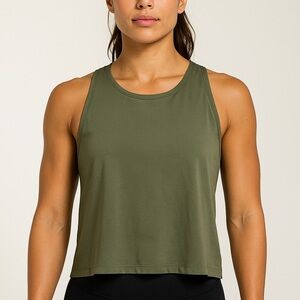 Old Navy Active Olive StretchTech Top